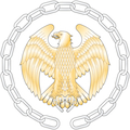 Figure: the 'Eagle and Chain' badge.