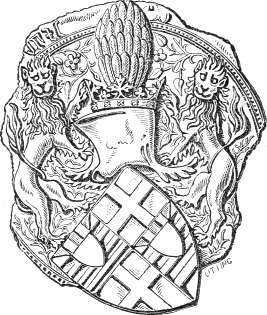 Figure: seal of Edmund de Mortimer, c.1400.