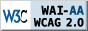 External link: Level Double-A conformance, W3C Web Content Accessibility Guidelines