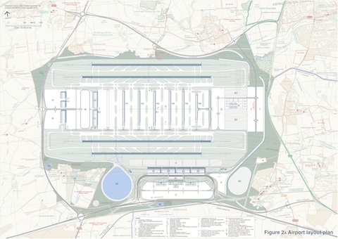 LOX 2013 airport layout plan